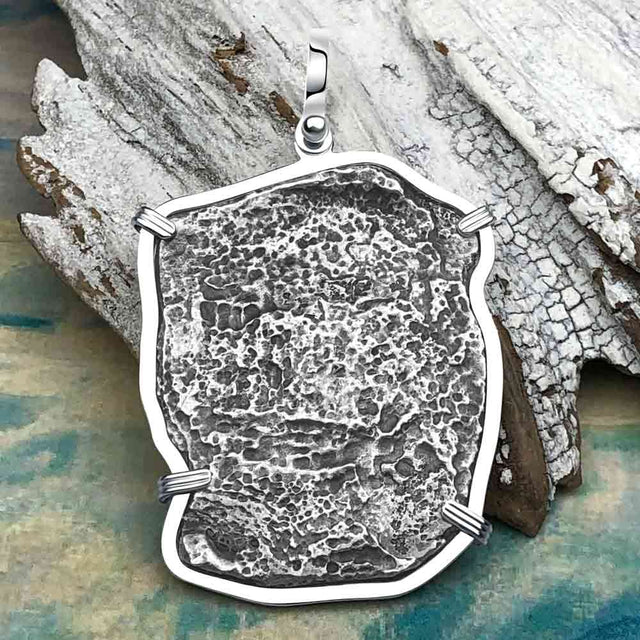 Concepcion Shipwreck 8 Reale Silver Piece of 8 Sterling Silver Pendant