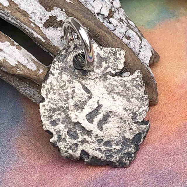 Pirate Chic 1 Reale Spanish Silver Cob Dated 1745 - the Legendary Piece of Eight Pendant