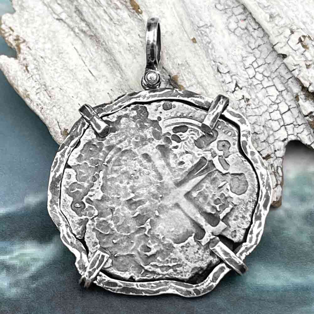 1679 Consolacion Shipwreck Pirate 8 Reale &quot;Piece of Eight&quot; Cob TORTUGA COLLECTION Pendant | Artifact #8200