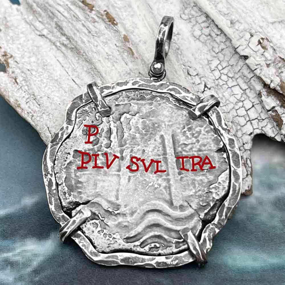 1679 Consolacion Shipwreck Pirate 8 Reale &quot;Piece of Eight&quot; Cob TORTUGA COLLECTION Pendant | Artifact #8200