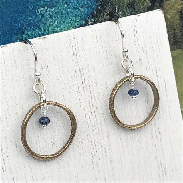 Ring Diameter: 5/8” - a Bit Smaller than the Size of a U.S. Dime