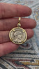 VIDEO Roman Republic Silver Denarius 90 BC Apollo and Minerva 14K Gold Pendant