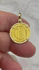 VIDEO Roman Byzantine Empire "Victory" Angel 24K Gold Solidus Coin circa 491 AD 18K Gold Pendant