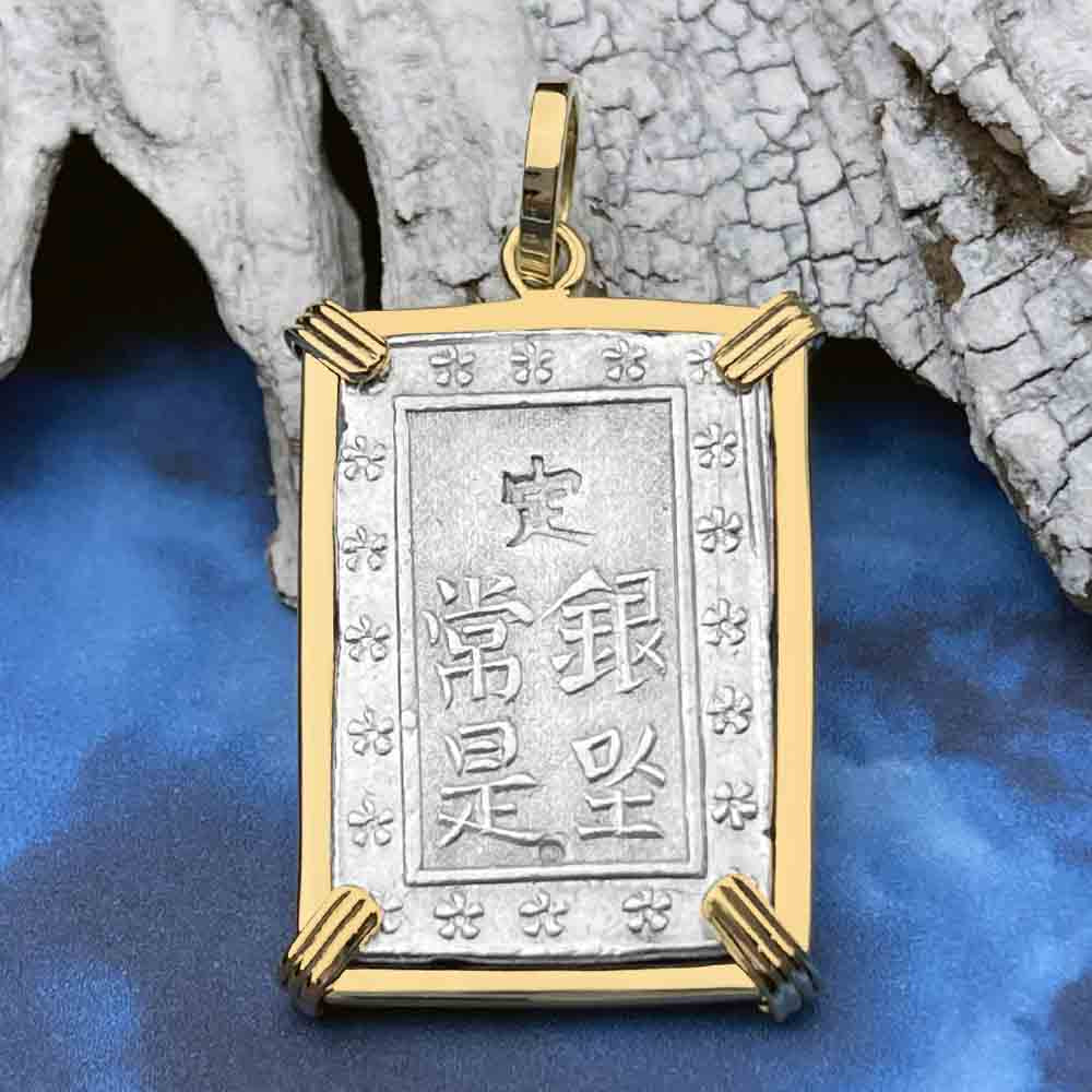 Japanese Samurai and Tibet Treasure Coin Jewelry