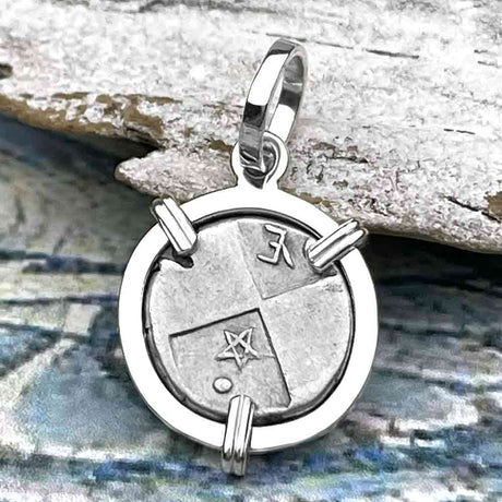 Ancient Greek Lion Hemidrachm 400 BC Sterling Silver Pendant