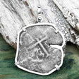 1673 Consolacion Shipwreck Pirate Era 8 Reale Cob Piece of 8 Sterling Silver Pendant