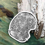 Concepcion Shipwreck 8 Reale Silver Piece of 8 Sterling Silver Pendant