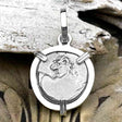 Ancient Greek Lion Hemidrachm 400 BC Sterling Silver Pendant