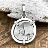 Ancient Greek Lion Hemidrachm 400 BC Sterling Silver Pendant