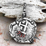 1755 Pirate Era Spanish 2 Reale "Piece of Eight" Sterling Silver TORTUGA COLLECTION Pendant
