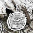 Roman Republic Silver Denarius 90 BC Apollo and the Horseman Coin Sterling Silver Pendant