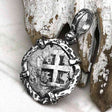 1767 Pirate Era Spanish 1 Reale "Piece of Eight" Sterling Silver TORTUGA COLLECTION Pendant