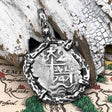 1747 Pirate Era Spanish 2 Reale "Piece of Eight" Sterling Silver TORTUGA COLLECTION Pendant