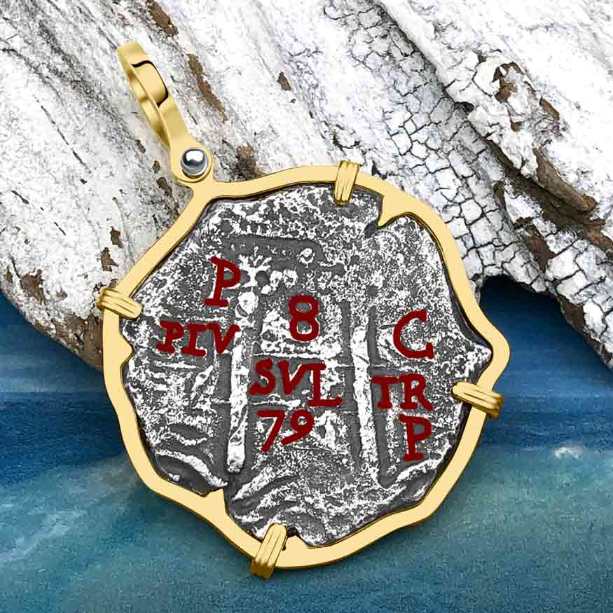 1679 Consolacion Shipwreck Pirate 8 Reale Cob Piece of Eight