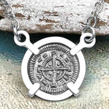 Medieval Hungary 1140 AD Cross of Faith & Perseverance Sterling Silver Necklace