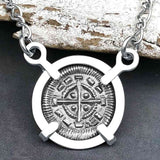 Medieval Hungary 1140 AD Cross of Faith & Perseverance Sterling Silver Necklace