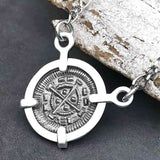 Medieval Hungary 1140 AD Cross of Faith & Perseverance Sterling Silver Necklace