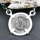 Medieval Hungary 1140 AD Cross of Faith & Perseverance Sterling Silver Necklace