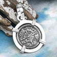 Medieval Hungary 1140 AD Cross of Faith & Perseverance Sterling Silver Pendant