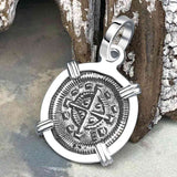 Medieval Hungary 1140 AD Cross of Faith & Perseverance Sterling Silver Pendant