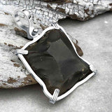 Queen Shipwreck 1790s British East India Company Brown Bess Musket Flint Sterling Silver Necklace