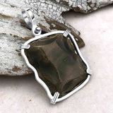 Queen Shipwreck 1790s British East India Company Brown Bess Musket Flint Sterling Silver Necklace
