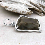 Queen Shipwreck 1790s British East India Company Brown Bess Musket Flint Sterling Silver Necklace