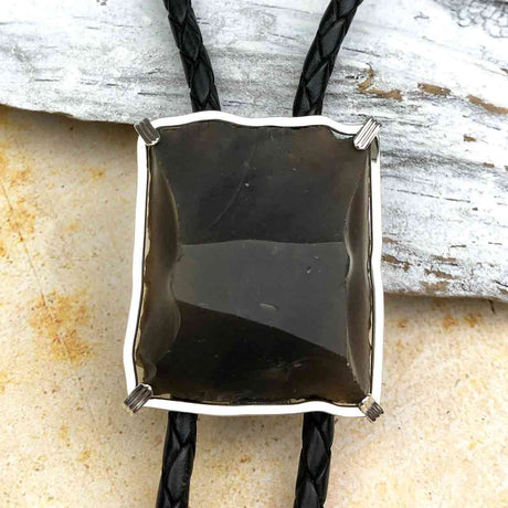 Queen Shipwreck 1790s British East India Company Brown Bess Musket Flint Sterling Silver Bolo Tie