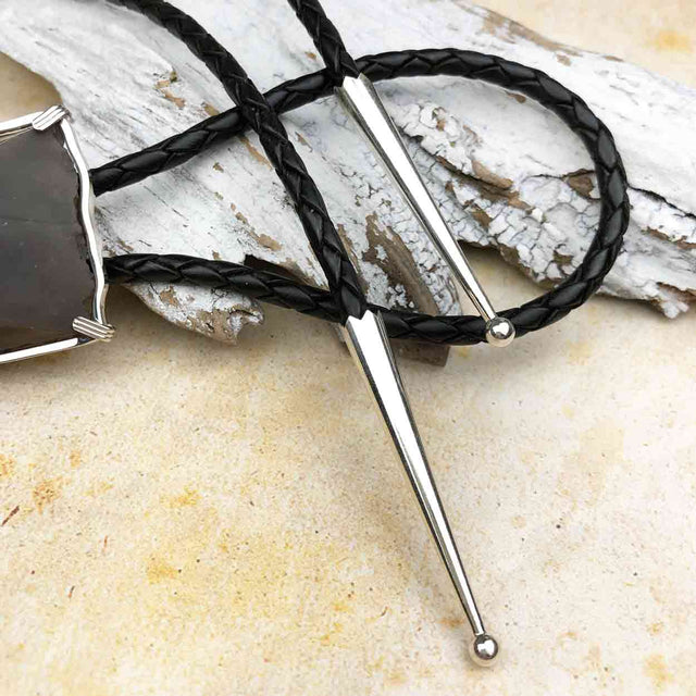 Queen Shipwreck 1790s British East India Company Brown Bess Musket Flint Sterling Silver Bolo Tie