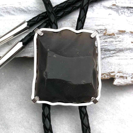 Queen Shipwreck 1790s British East India Company Brown Bess Musket Flint Sterling Silver Bolo Tie