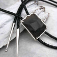 Queen Shipwreck 1790s British East India Company Brown Bess Musket Flint Sterling Silver Bolo Tie