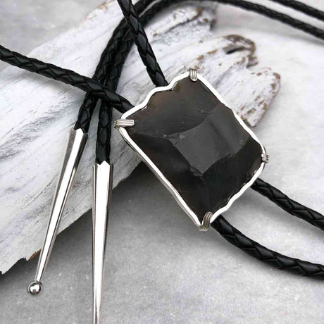 Queen Shipwreck 1790s British East India Company Brown Bess Musket Flint Sterling Silver Bolo Tie