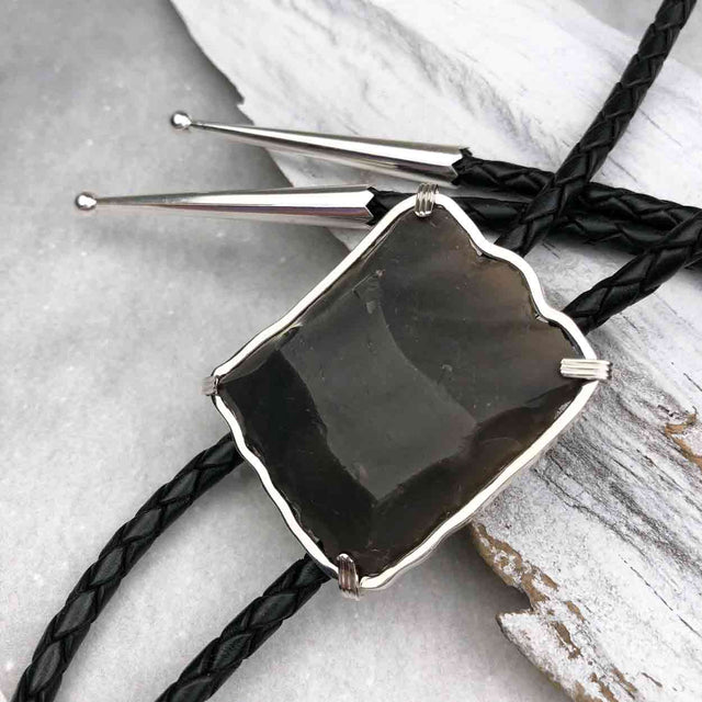 Queen Shipwreck 1790s British East India Company Brown Bess Musket Flint Sterling Silver Bolo Tie
