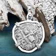 1656 Consolacion Shipwreck Pirate Era Spanish 1 Reale Piece of Eight Sterling Silver Pendant