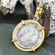 El Cazador Shipwreck 1783 1 Reale Piece of 8 14K Gold Pendant