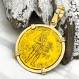 RARE 1776 23K Gold Ducat of the Dutch East India Company VOC 18K Gold Pendant