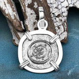 Medieval Hungary 1140 AD Cross of Faith & Perseverance Sterling Silver Pendant