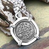 Medieval Hungary 1140 AD Cross of Faith & Perseverance Sterling Silver Pendant