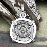 Medieval Hungary 1140 AD Cross of Faith & Perseverance Sterling Silver Pendant