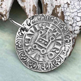 Templar Knights Era Medieval France Silver Gros Tournois circa 1290 Crusader Cross Coin Pendant | Artifact #4770