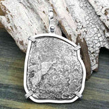 1715 Fleet Golden Age of Piracy Shipwreck Spanish 8 Reale Piece of 8 Silver Pendant