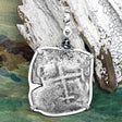 1678 Consolacion Shipwreck Pirate Era 8 Reale Cob Piece of 8 Sterling Silver Pendant