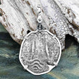 1670s Consolacion Shipwreck Skull and Cross Bones 8 Reale Cob Piece of 8 Sterling Silver Pendant