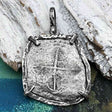 Mel Fisher's Atocha 8 Reale Shipwreck Coin TORTUGA COLLECTION Sterling Silver Pendant