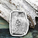 1715 Fleet Golden Age of Piracy Shipwreck Spanish 8 Reale Piece of 8 Silver Pendant