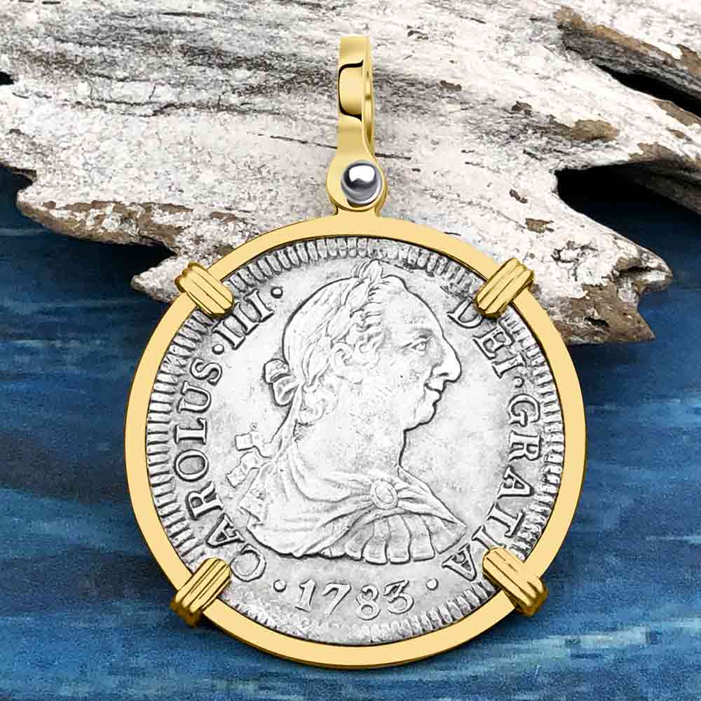 Concepcion Shipwreck Authentic Pirate Coin Necklace El Cazador