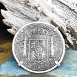 El Cazador Shipwreck 1783 8 Reale Piece of 8 Sterling Silver Pendant