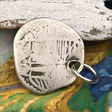 Pirate Chic 2 Reale Spanish Silver Cob Circa 1615 - the Legendary Piece of Eight Pendant
