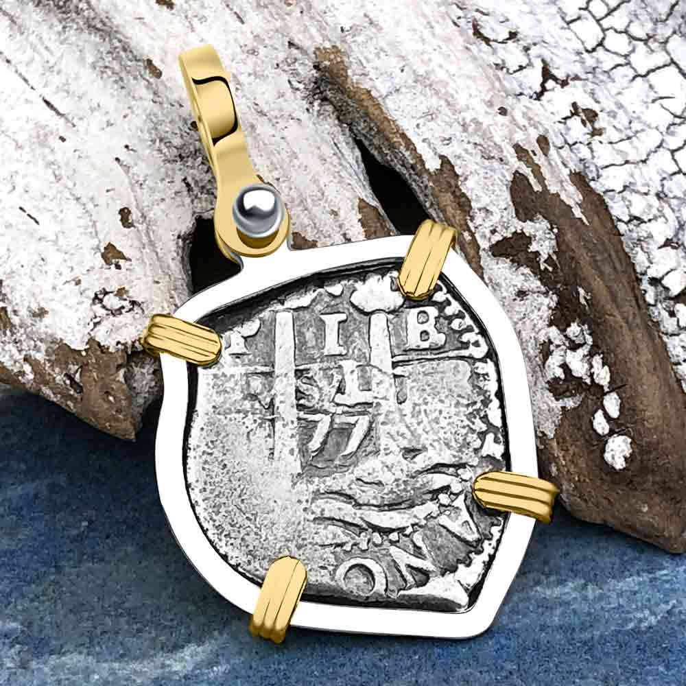 1677 Consolacion Shipwreck Pirate Era 1 Reale Cob Piece of Eight