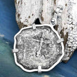 Concepcion Shipwreck 4 Reale Silver Piece of 8 Sterling Silver Pendant